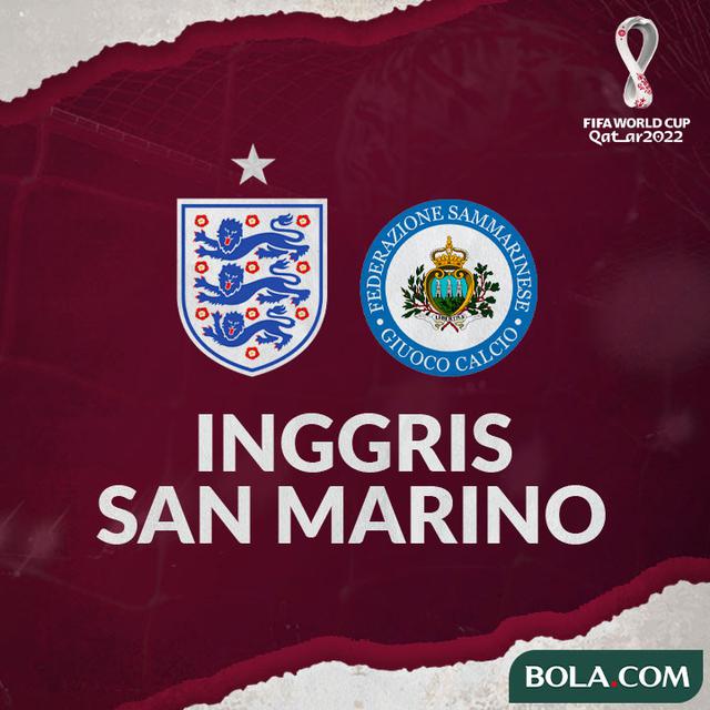 Kualifikasi Piala Dunia - Inggris Vs San Marino