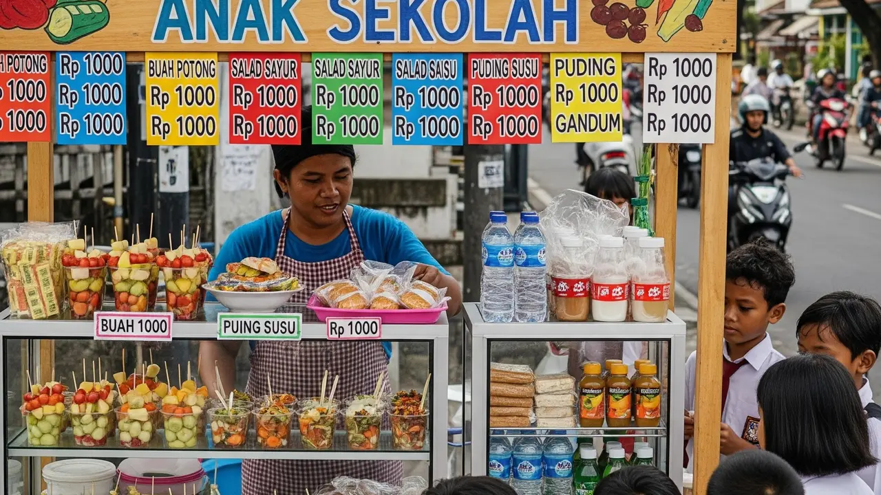 Ide Jualan Jajanan Sehat Anak Sekolah