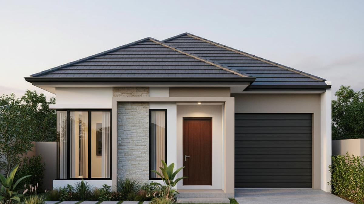 7 Gambar Rumah Sederhana 6x12 Atap Limas Desain Modern, Inspirasi Hunian Nyaman dan Elegan