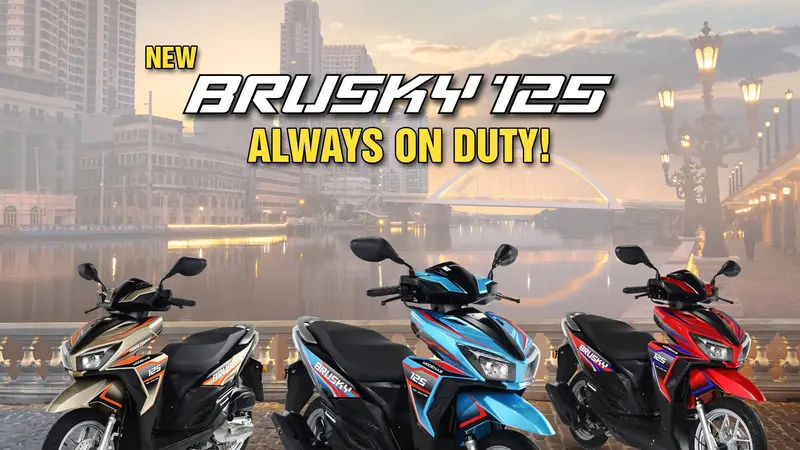 Kawasaki Resmi Luncurkan Skutik Baru Brusky 125 (Great Biker)