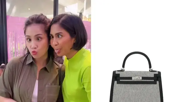 Potret Koleksi Tas Hermes Nagita Slavina. (instagram/fanpage_nagitaslavina)