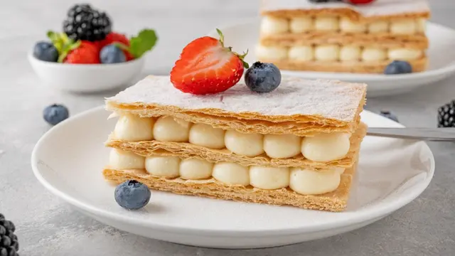 cara membuat Mille Feuille khas Prancis