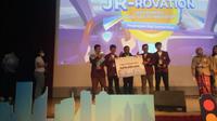 Rektor Universitas Kebangsaan Republik Indonesia (UKRI) Sufmi Dasco Ahmad mengapresiasi kepada mahasiswa dari Prodi Teknik Informatika yang berhasil menjadi juara satu dalam Jasa Raharja Road Safety Innovation (JR Rovation) competition kategori sains. (Ist)