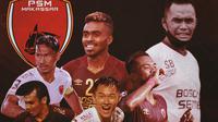 Piala Menpora -  Ilustrasi Perjalanan PSM Makassar Ke Semifinal (Bola.com/Adreanus Titus)
