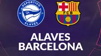 La-Liga Alaves Vs Barcelona. (Adrianus Titus)