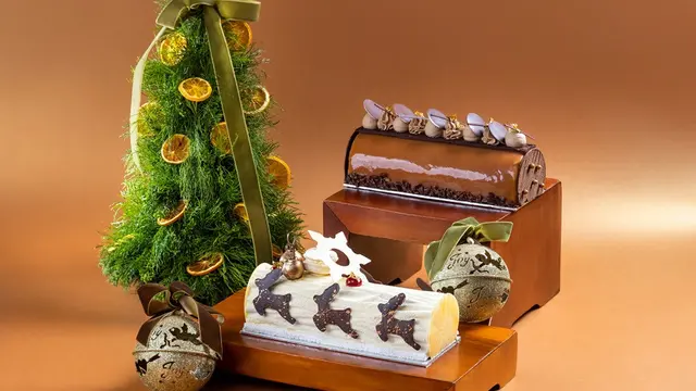 Perayaan Nataru di Raffles Jakarta