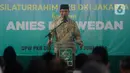 Anies menyebut amanah yang diembankan sangat besar, tapi tidak berat jika dilalui bersama-sama. (Liputan6.com/Herman Zakharia)