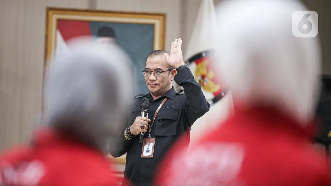 Ketua KPU Terima Pendaftaran PSI Sebagai Partai Politik Calon Peserta Pemilu 2024