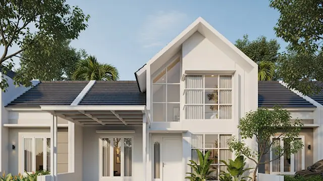 3. Rumah 1 Lantai Tinggi