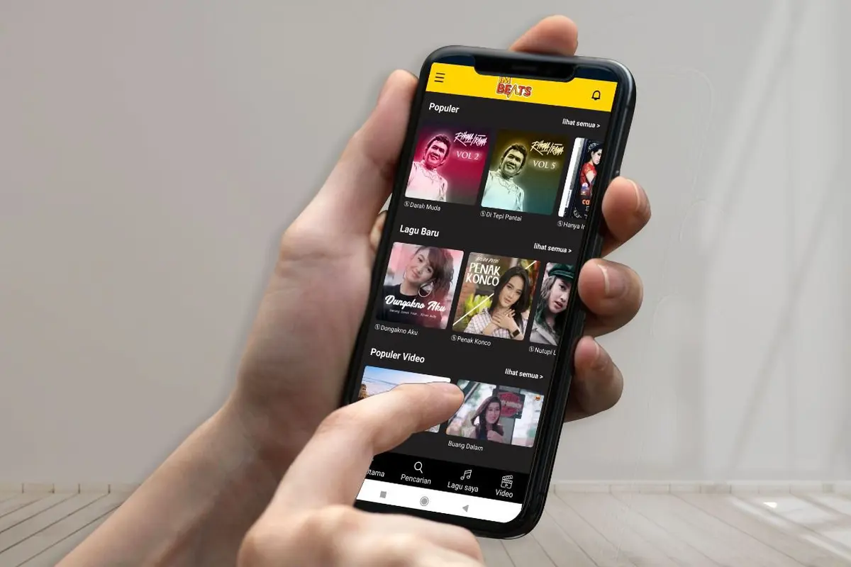 Aplikasi streaming musik Indosat Ooredoo, IMBeats (Dok. Indosat Ooredoo)