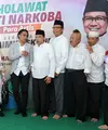 Semakin banyaknya artis yang terkena narkoba, berbagai upaya terus dilakukan untuk pencegahannya. Belum lama ini, polisi juga menggandeng beberapa selebriti untuk kampanye narkoba. (Adrian Putra/Bintang.com)