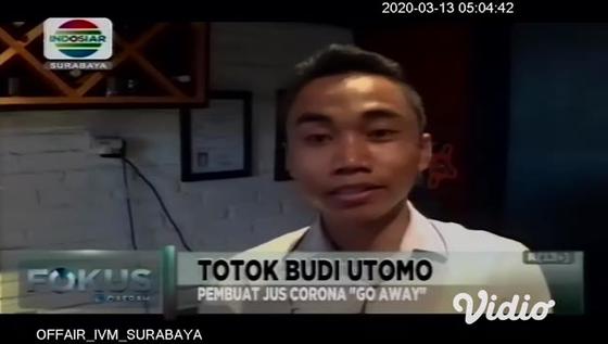 VIDEO: Jus 'Corona Go Away' Berbahan Rempah-Rempah, Bagaimana Rasa dan Khasiatnya?