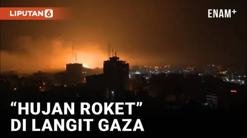 VIDEO: Gempuran Besar-Besaran Israel, Mau Ratakan Gaza?