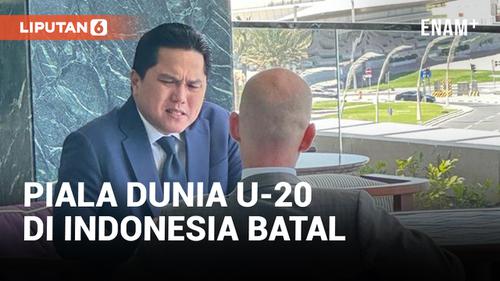 VIDEO: Indonesia Batal Jadi Tuan Rumah Piala Dunia U-20, FIFA Belum Tunjuk Negara Pengganti