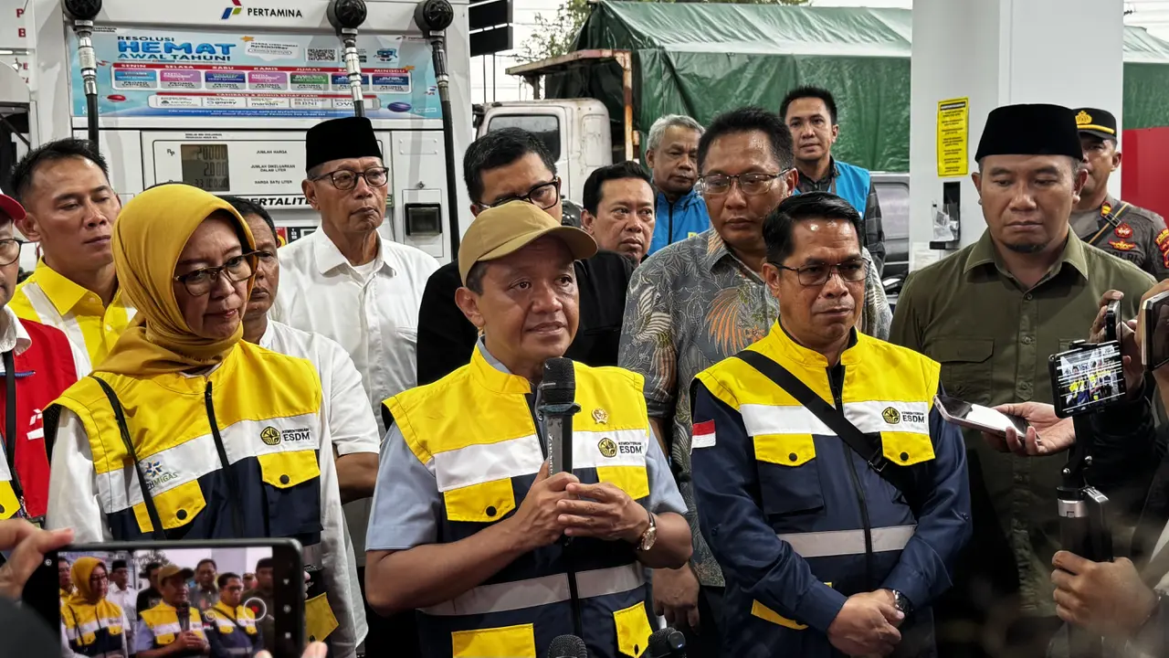 Bahlil Pastikan Pasokan BBM Tetap Stabil Hadapi Perang Iran