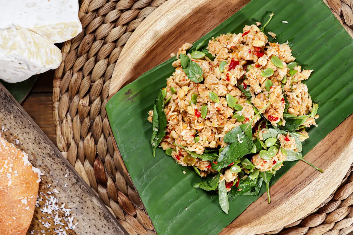 sambal tempe penyet rebus