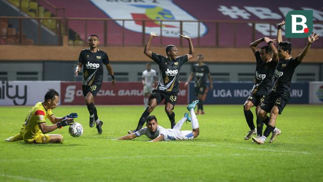 Foto: 3 Eks Persis Solo Cetak Gol, Laga Dewa United Kontra PSIM Yogyakarta Tuntas Tanpa Pemenang dalam Matchday Pertama Babak 8 Besar Liga 2