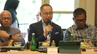 Wakil Ketua MPR Eddy Soeparno saat membuka FGD bersama Masyarakat Energi Terbarukan Indonesia (METI), di Meradelima, Jakarta Selatan, Jumat (13/12/2024). (Ist).