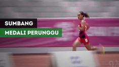 Berita video Elvin Elhudia Sesa raih medali perunggu dari cabor para atletik nomor lari putri 200M T20.