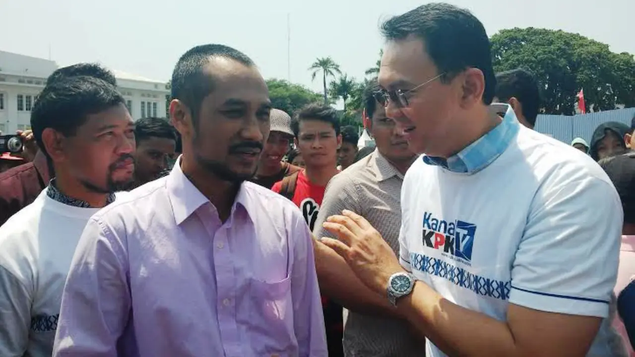 Ahok di acara KPK