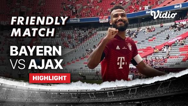 Berita video highlights laga uji coba yang berlangsung seru antara Bayern Munchen melawan Ajax yang berakhir dengan skor 2-2, Sabtu (24/7/2021) malam hari WIB.