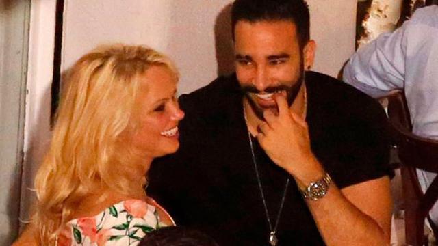 Pamela Anderson dan Adil Rami