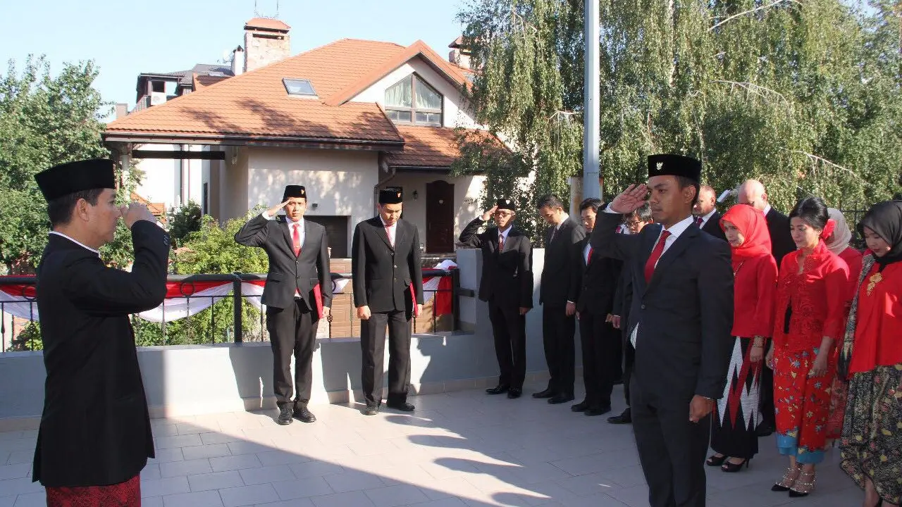 Peringatan HUT ke-72 RI di Ukraina