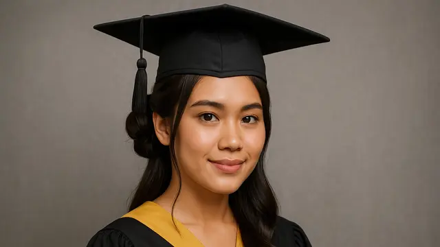 7 Rambut Sanggul yang Cocok untuk Topi Toga Wisuda, Elegan dan Tahan Seharian