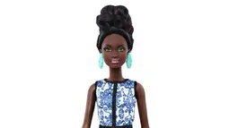 Contoh Barbie dengan tubuh mungil terlihat dalam foto yang dirilis oleh Mattel, Kamis (28/1). Barbie terbaru juga akan dijual dengan beragam warna kulit, mata, serta perubahan gaya rambut yang bisa mewakili seluruh wanita di dunia. (REUTERS/Mattel)