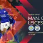 Manchester City vs Leicester City (Liputan6.com/Abdillah)