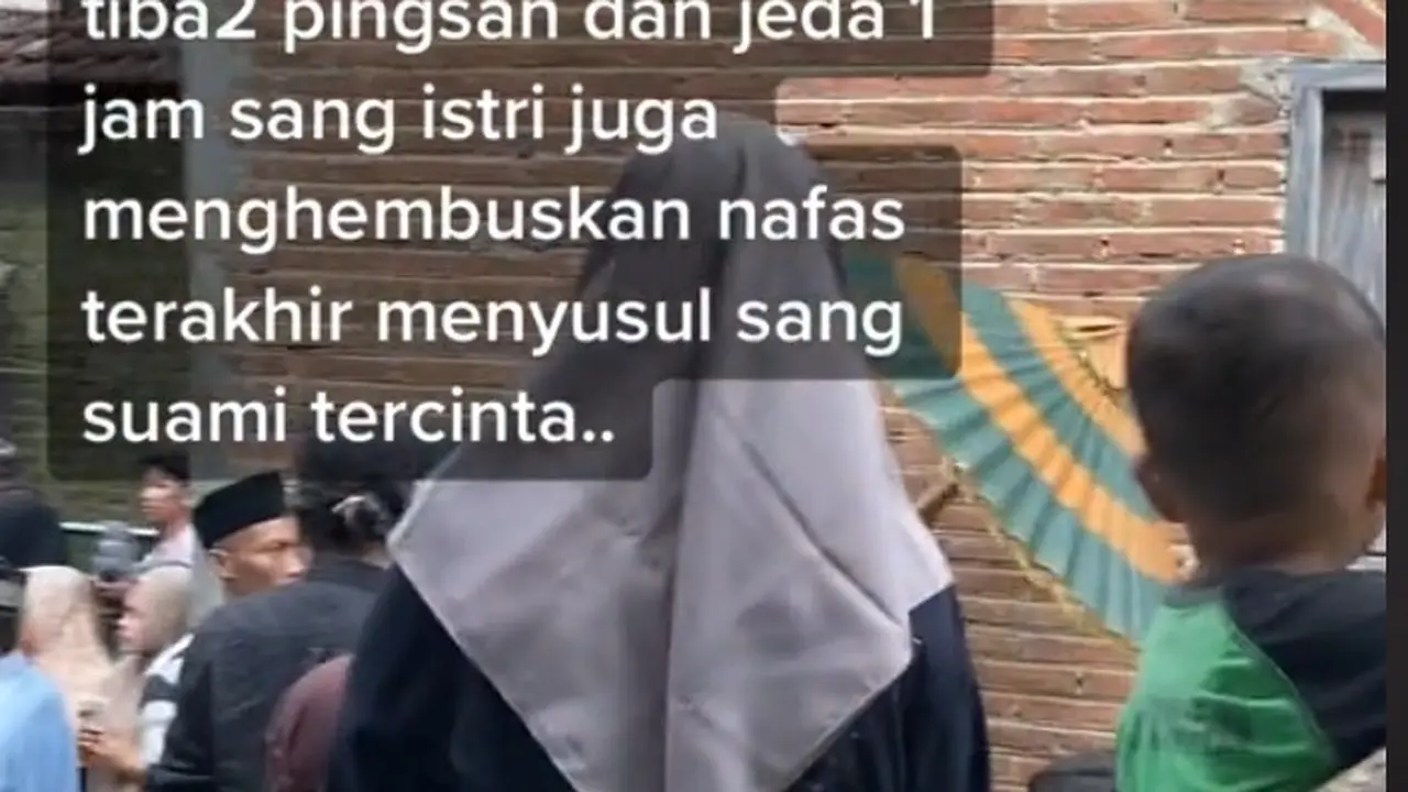 Cinta Sehidup Semati, Viral Pasangan Lansia Meninggal Dunia Beda Satu Jam