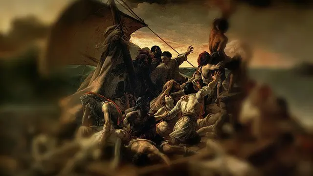 The Raft of the Medusa atau Le Radeau de la Méduse karya Théodore Géricault
