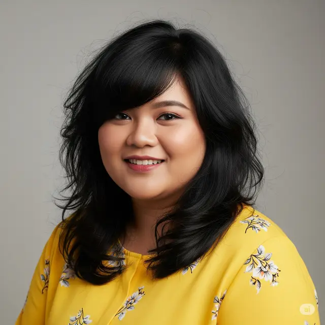 6 Model Rambut Wanita Gemuk Wajah Indonesia yang Sedang Tren, Auto ...