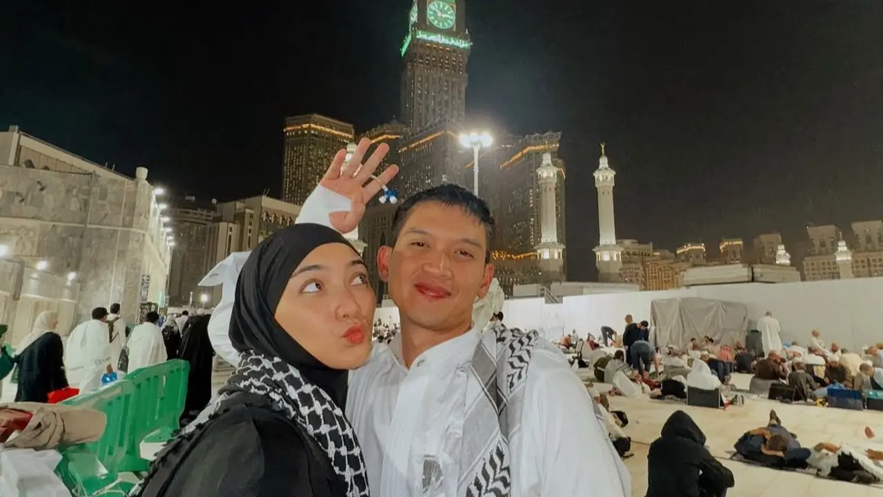 Citra Kirana Susul Rezky Adhitya ke Mekkah yang Sedang Sakit DBD (Instagram/@citraciki)