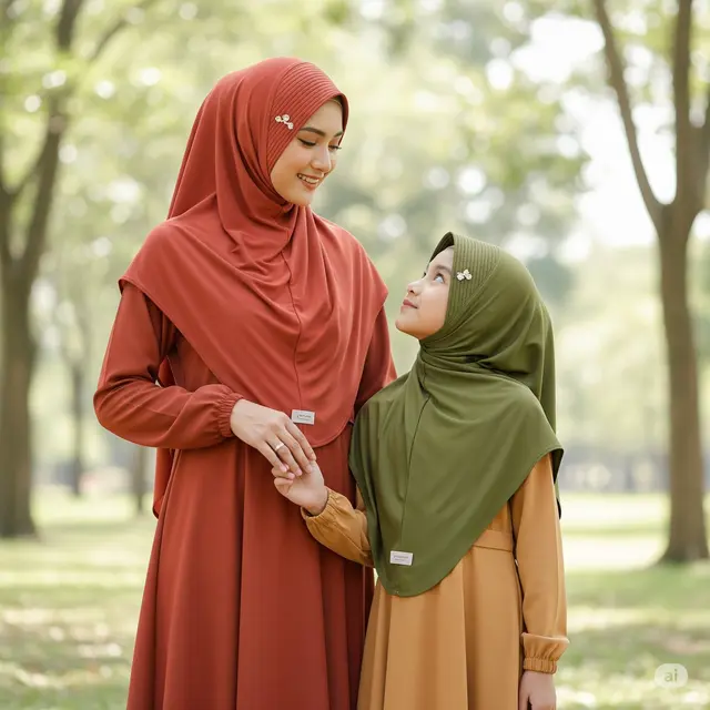 Gamis Bahan Rayon Viscose