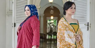 Di era modern seperti sekarang ini, Batik tak hanya dikenakan oleh kalangan dan acara tertentu. Seperti yang dilakukan oleh para artis cantik ini yang kerap tampil dengan Batik Indonesia di berbagai acara. (Instagram/gitagut)