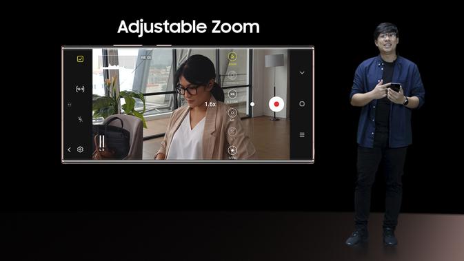 Galaxy Note 20 hadir dengan mode perekaman Pro Video yang digunakan untuk merekam film pendek oleh Sutradara Yandy Laurens (Foto: Samsung Indonesia)