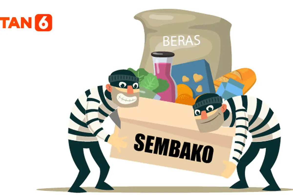 Ilustrasi Korupsi Bansos (Liputan6.com / Abdillah)