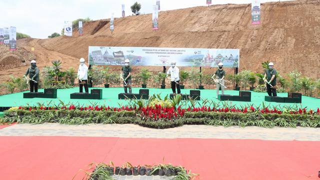 Acara Peresmian Pembangunan Lido World Garden