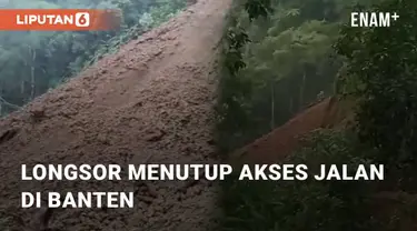 Beredar di media sosial terkait video longsor tanah di Warungbanten - Citorek. Longsor tersebut mengakibatkan terputusnya akses jalan Warungbanten - Citorek