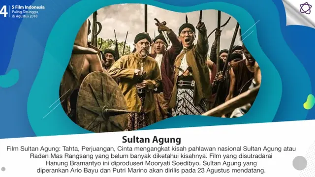 [Bintang] 5 Film Indonesia Paling Ditunggu di Agustus 2018
