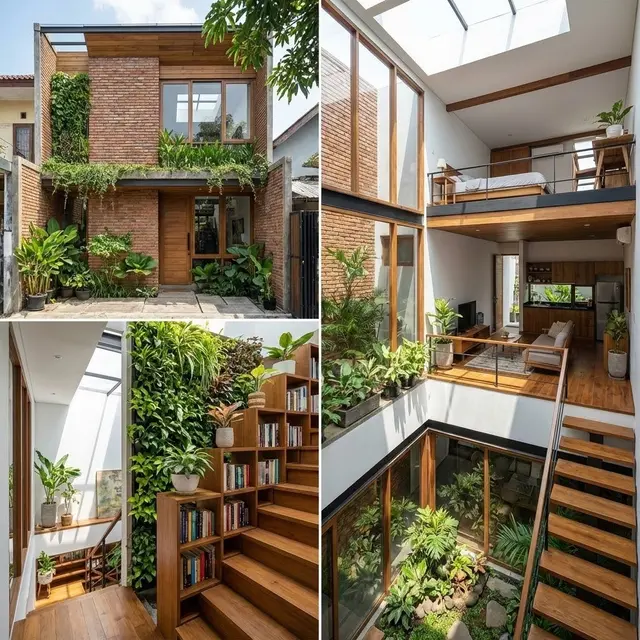 Inspirasi Desain Rumah Mungil Tapi Asri di Perkotaan
