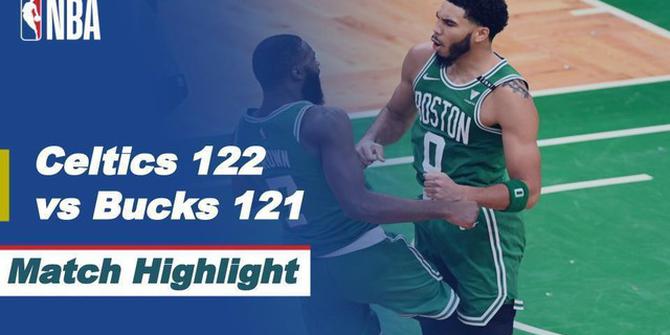 VIDEO: Highlights NBA, Boston Celtic Menang Tipis atas Milwaukee Bucks