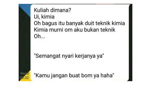 6 Chat Tanya Seputar Kuliah Ini Sering Terjadi, Endingnya Bikin Gagal Paham