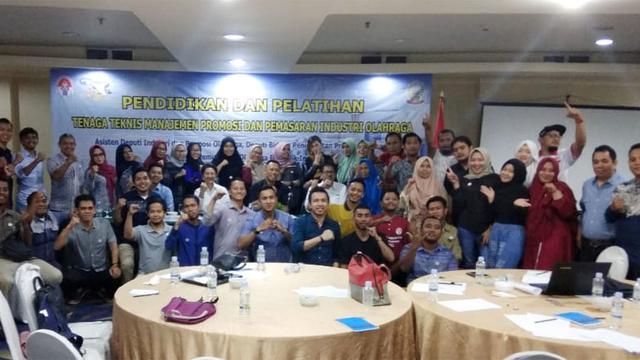 Diklat tenaga teknis manajemen promosi dan pemasaran industri olahraga