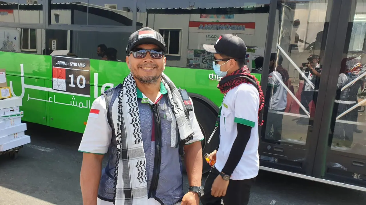 Sugandi, Petugas PPIH di Makkah. Bahauddin/MCH