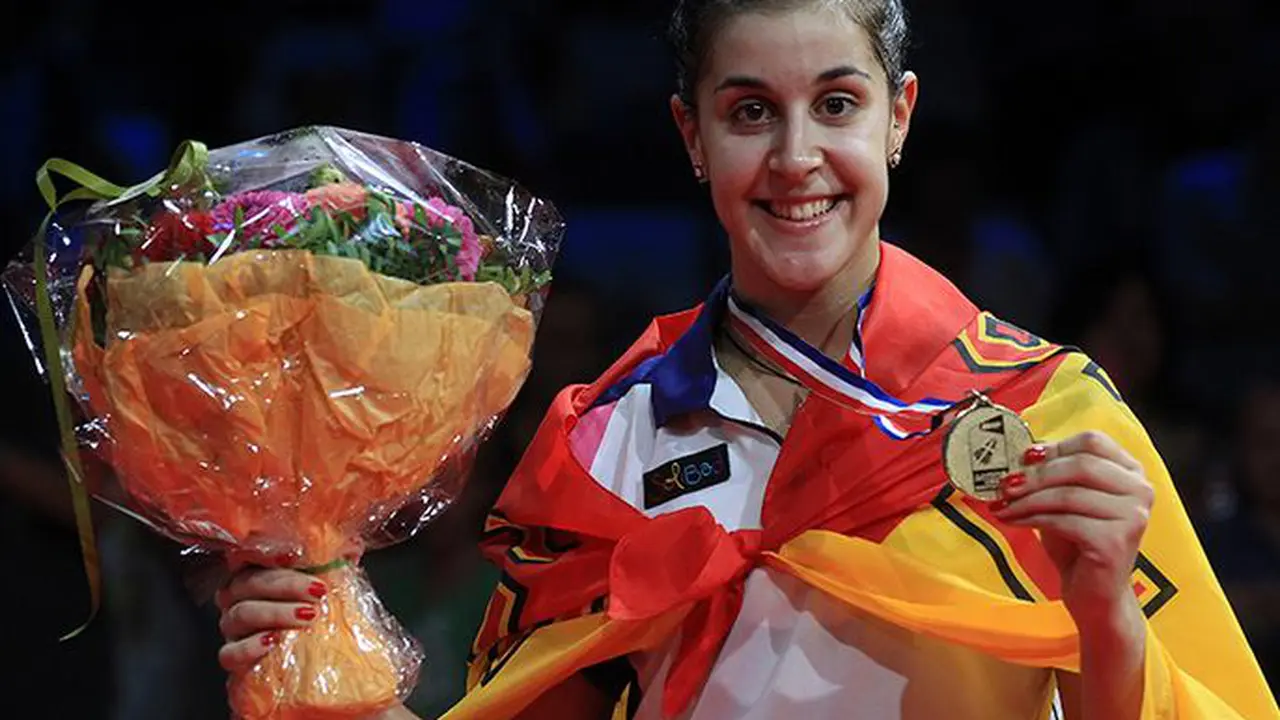 Juara Dunia 2014 Bulu Tangkis Tunggal Putri 2014 Carolina Marin