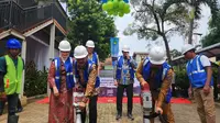 eks kapolri badrodin haiti dirikan BM 400 di depok (Liputan6.com/Dicky Agung Prihantoro)