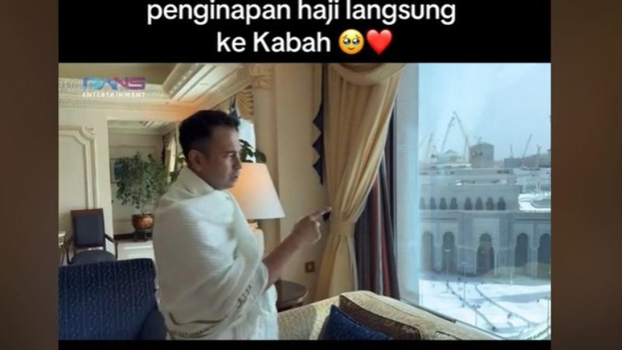 Hotel Mewah Rombongan Raffi Ahmad Selama Haji Dekat dengan Kakbah dan Masjidil Haram, Berapa Tarifnya?