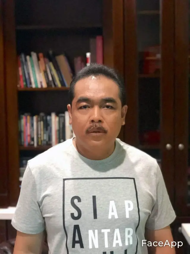 6 Editan Foto Adam Suami Inul Daratista Kembali Berkumis Ini Bikin Ketawa Geli